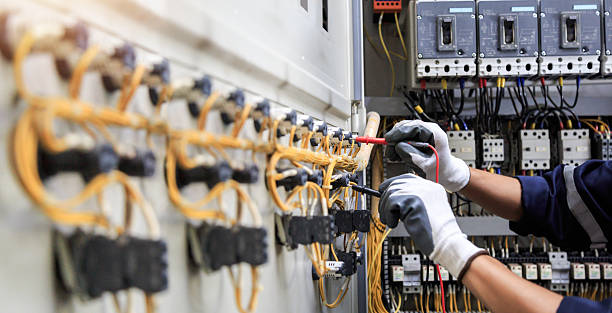 Professional Electrician technician working in Oakfield, WI